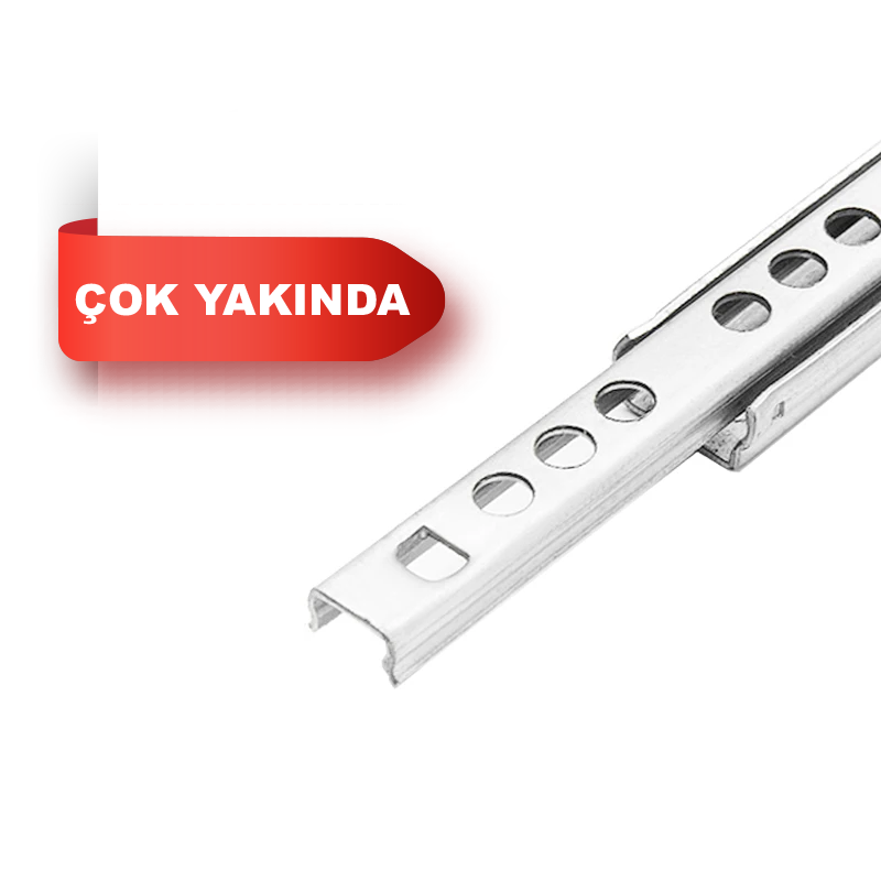 17 mm Tek Açılım Teleskopik Ray