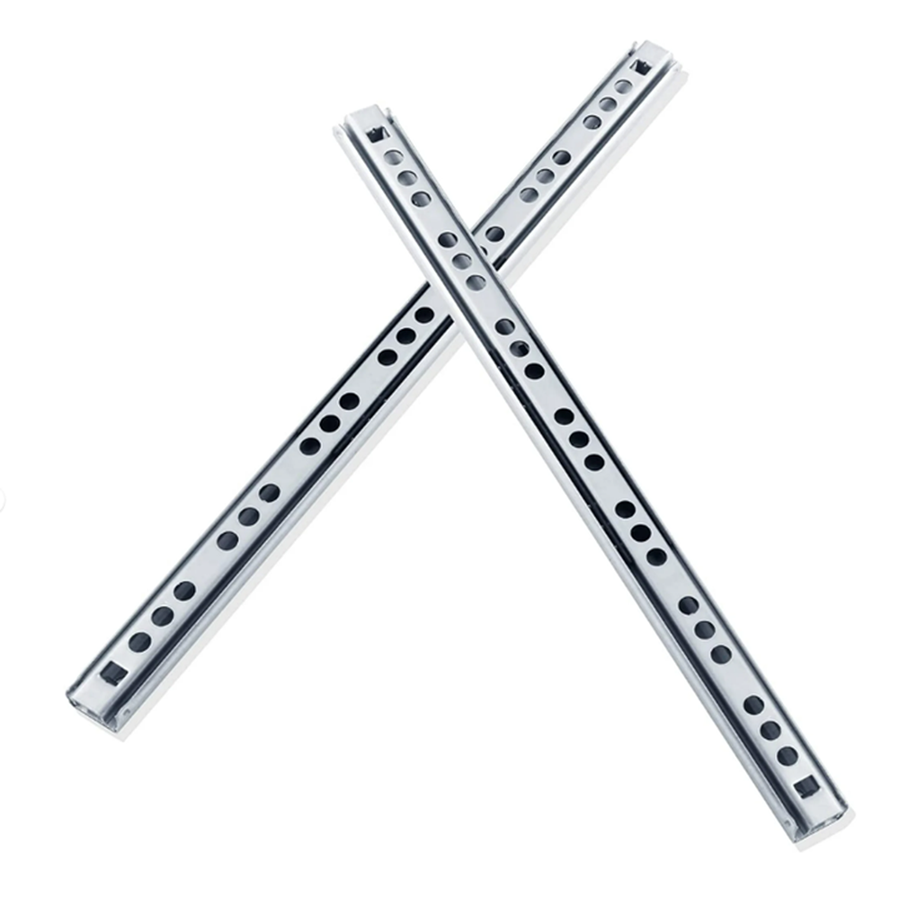 17 x 438 mm Tek Açılım Teleskopik Ray